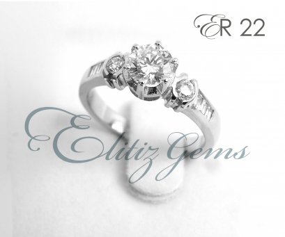 แหวนแต่งงานเพชร ER22